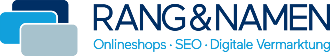 RANG & NAMEN – Onlineshops, SEO und digitale Vermarktung